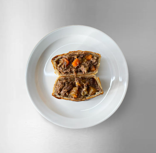 Ox Cheek with Root Vegetables