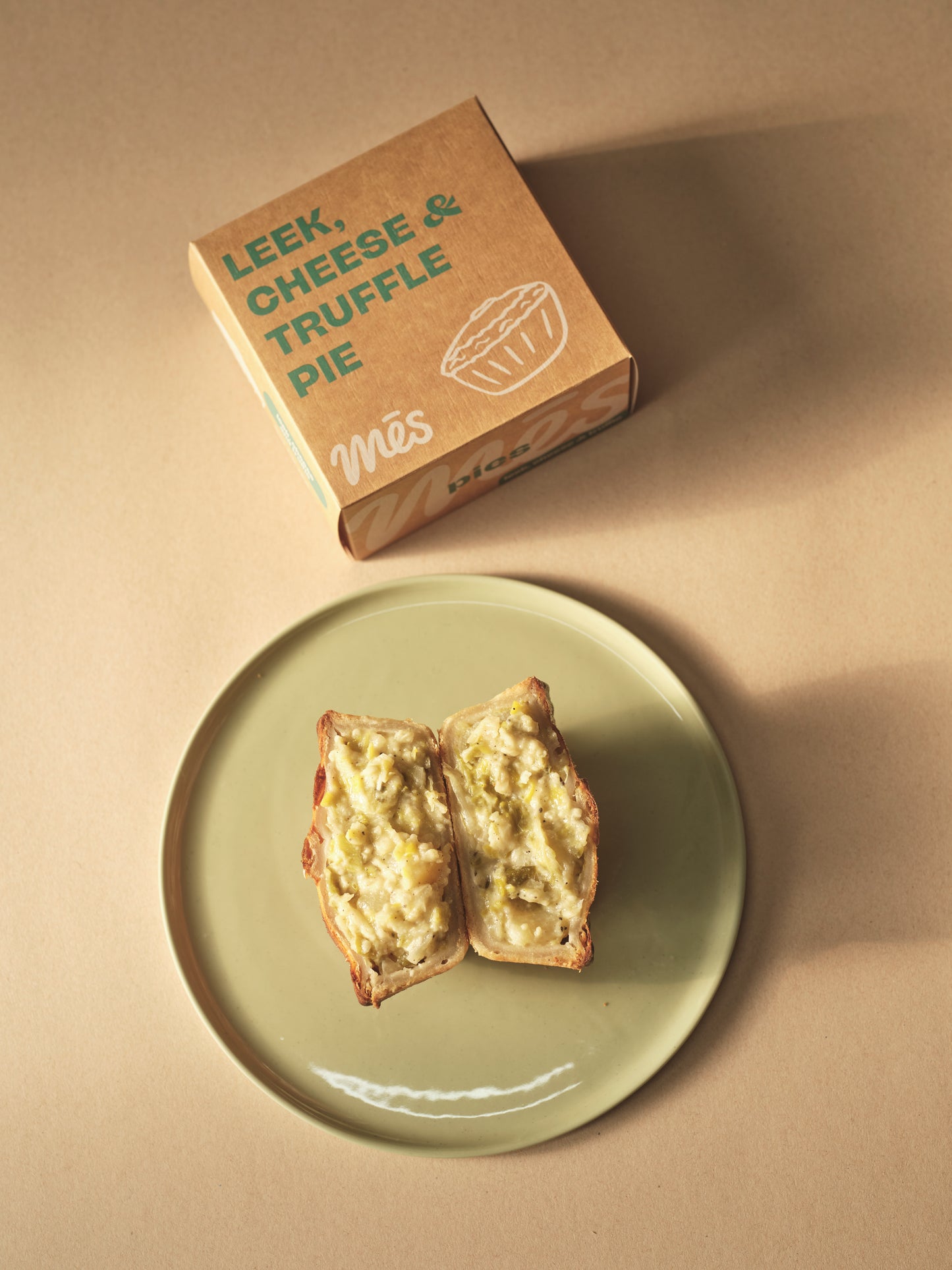 Leek, Cheese & Black Truffle